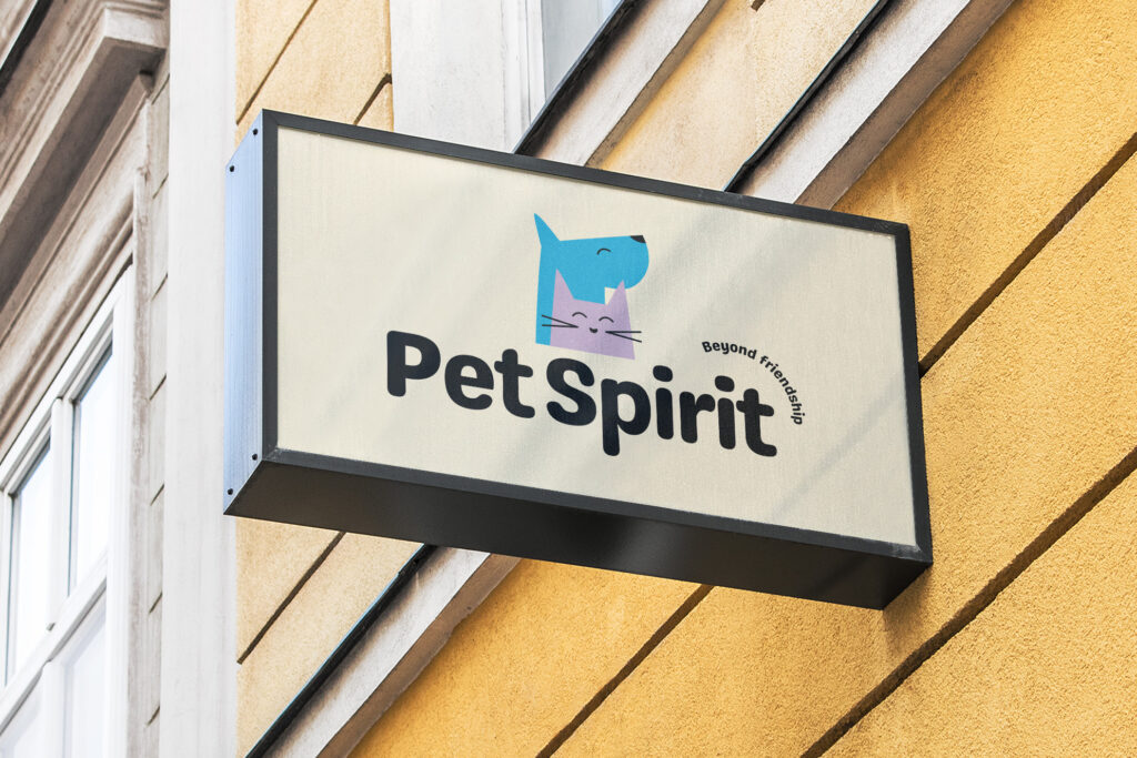 Pet Spirit sign logo